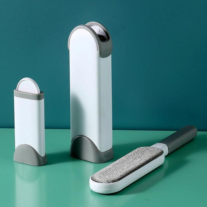 Double-Sided Eco-Friendly Dog Lint Brush Pet Hair Remover Static Cling Grooming Tools for Clothes Easy to Use