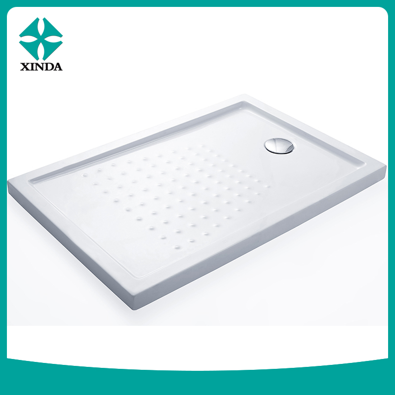 90X90cm Customized Fan Shape Pan Acrylic Shower Tray