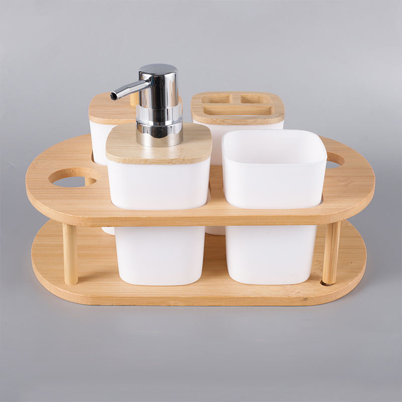 The Bathroom Elegant Bathroom with Soap Dispenser Set Bathroom Accessories Items Household Bathroom