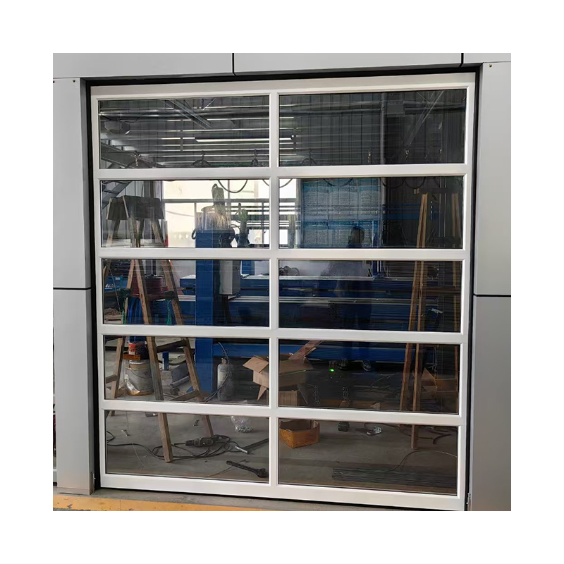 One Way Transparent Glass Garage Door for Residential Buildings' Garage