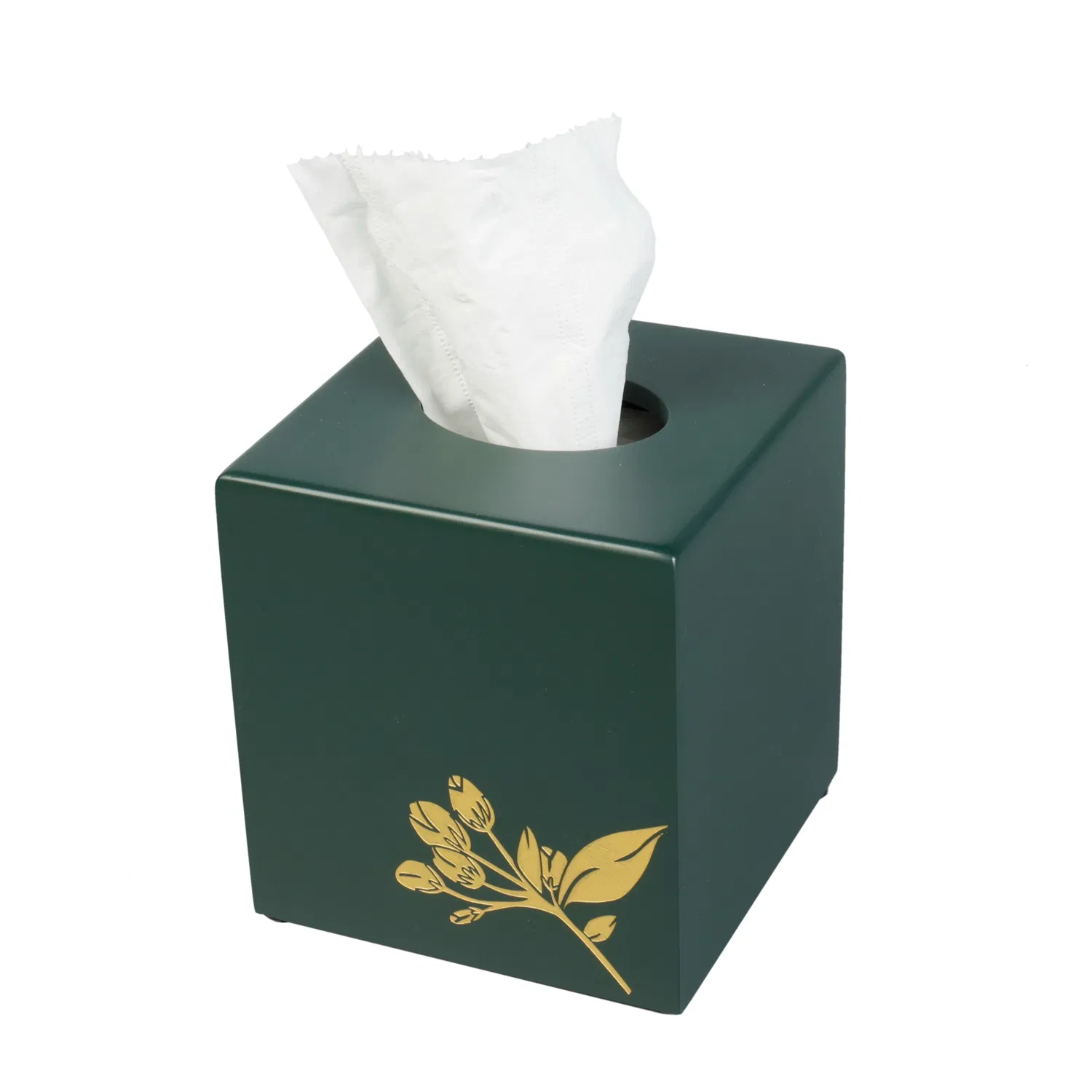 Premium Custom Logo Eco-Friendly Wooden Tissue Box for Home