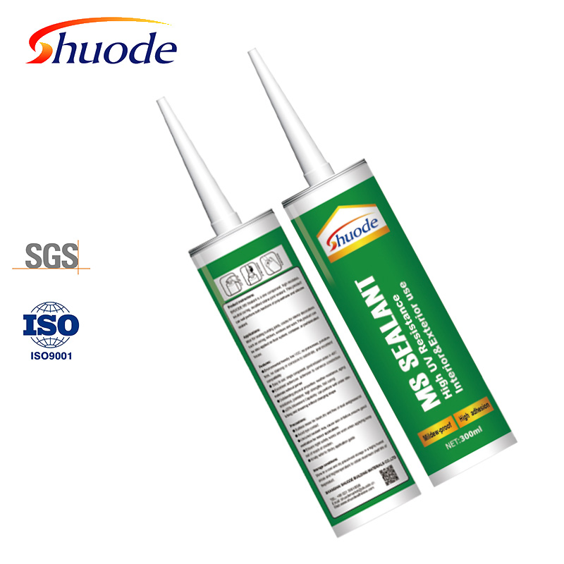 White or Clear Polyethers Adhesive Ms Sealant for Construction Applications