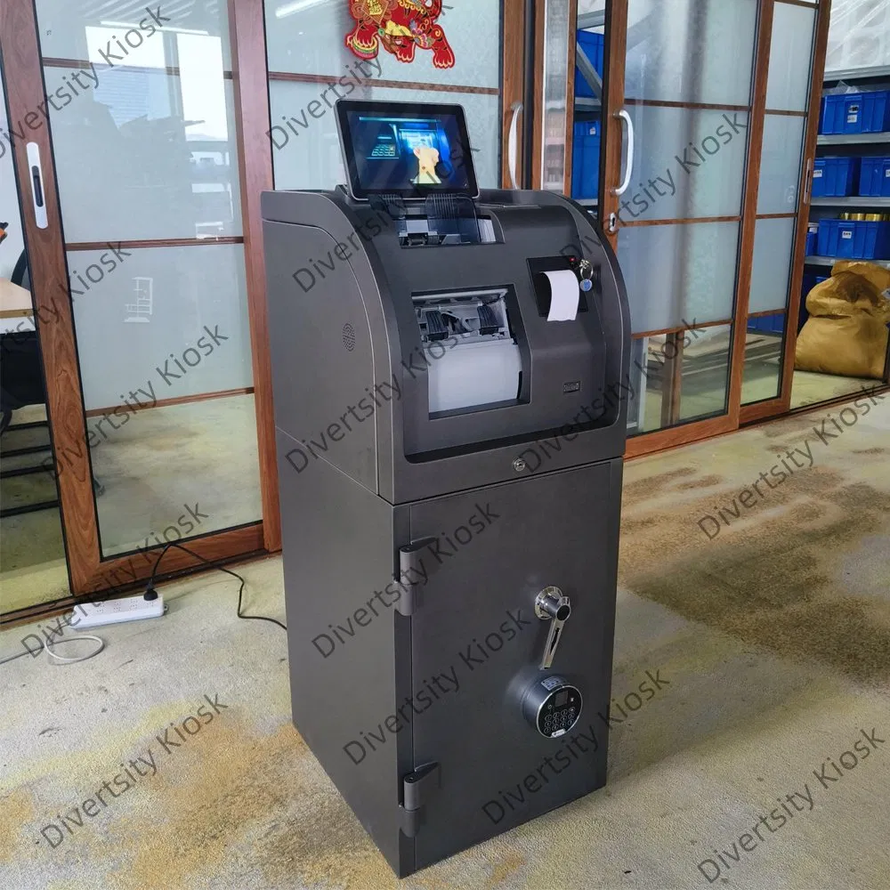 Automatic Working High Throughput Cash Deposit Machine Back Office Smart Safes Cash Recycling System Turnkey Cash Center