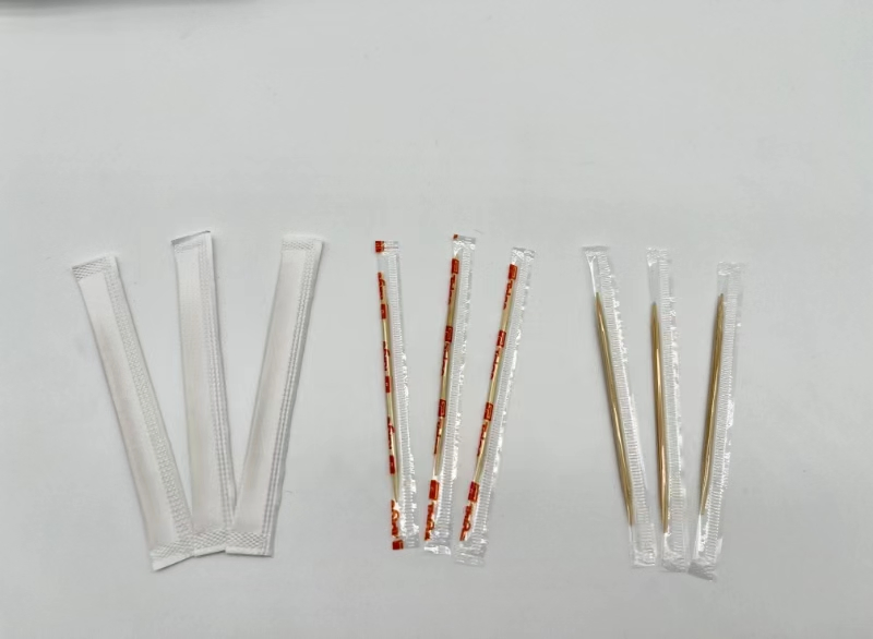 Factory Direct PE OPP Plastic Individual Wrapped Cello Bamboo Toothpick