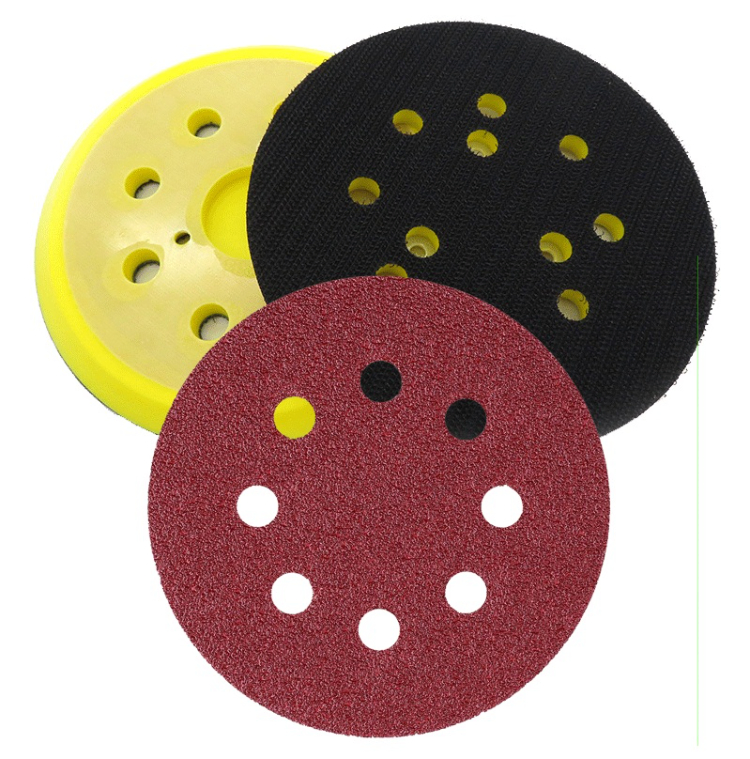 Шлифовальный диск 125 мм, оксид алюминия, красный