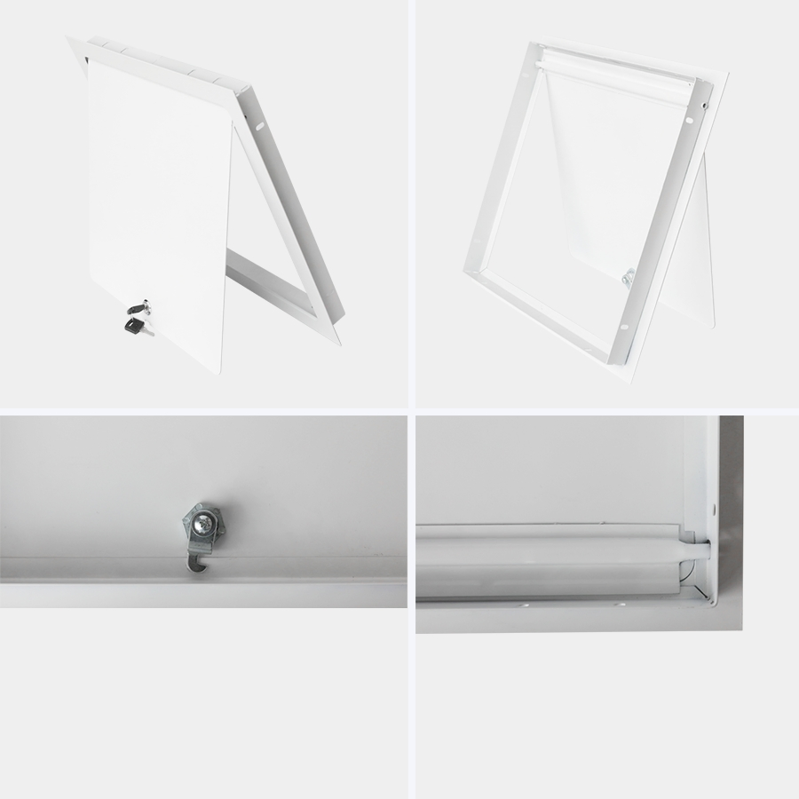Galvanized Steel Access Panel for Ceiling & Wall, Easy Installation for Plumbing & Electrical