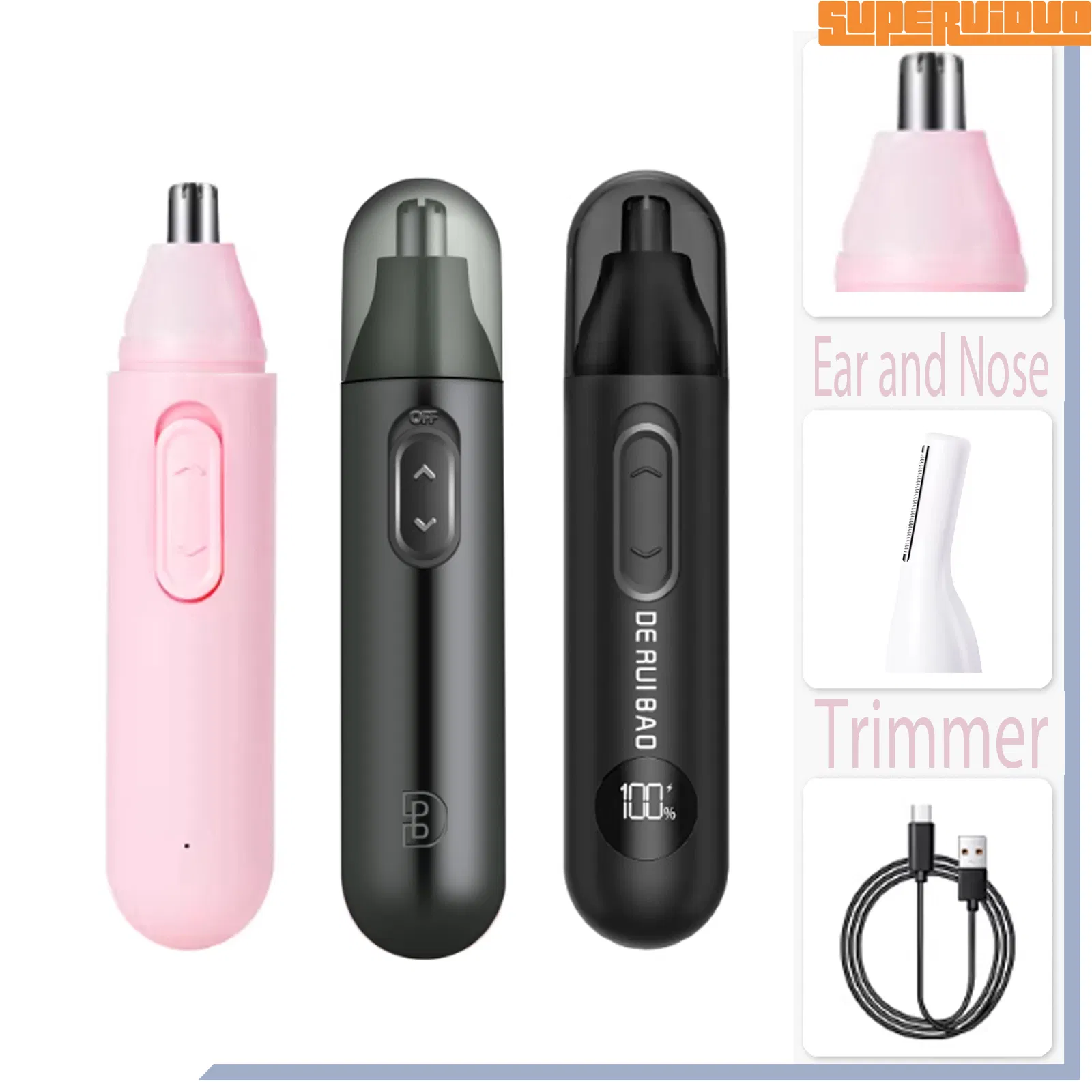 Versatile Shaving for Modern Gentlemen Ear and Nose Trimmer