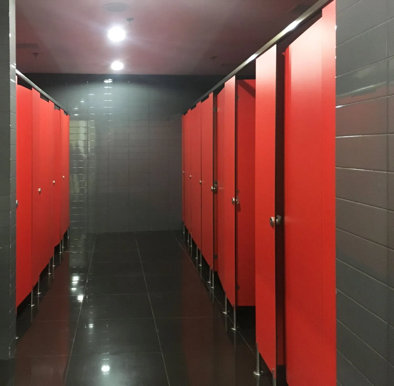 Chinese Factory Debo Customized Size Compact Density Fiberboard Panel for Toilet Cubicle Partition for College
