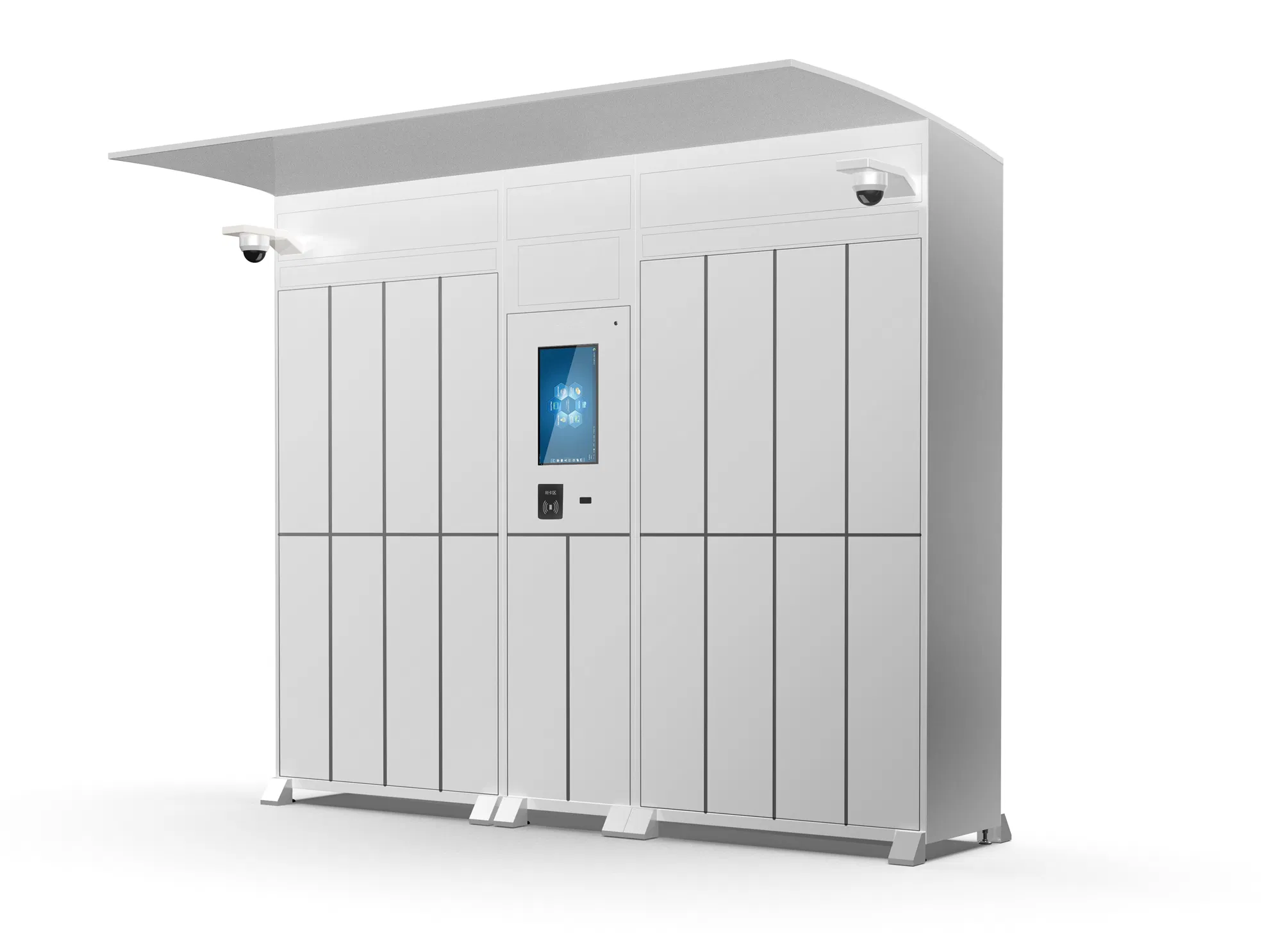 Secure and Stylish Outdoor Lockers for Gym Smartphone Safety