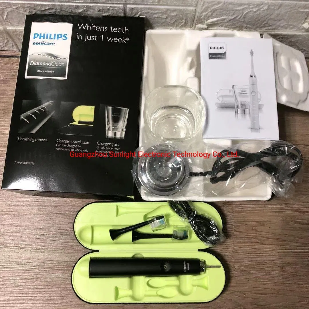 Original Diamond Series Electric Toothbrush for Philips Hx9350 Toothcomb Black/White