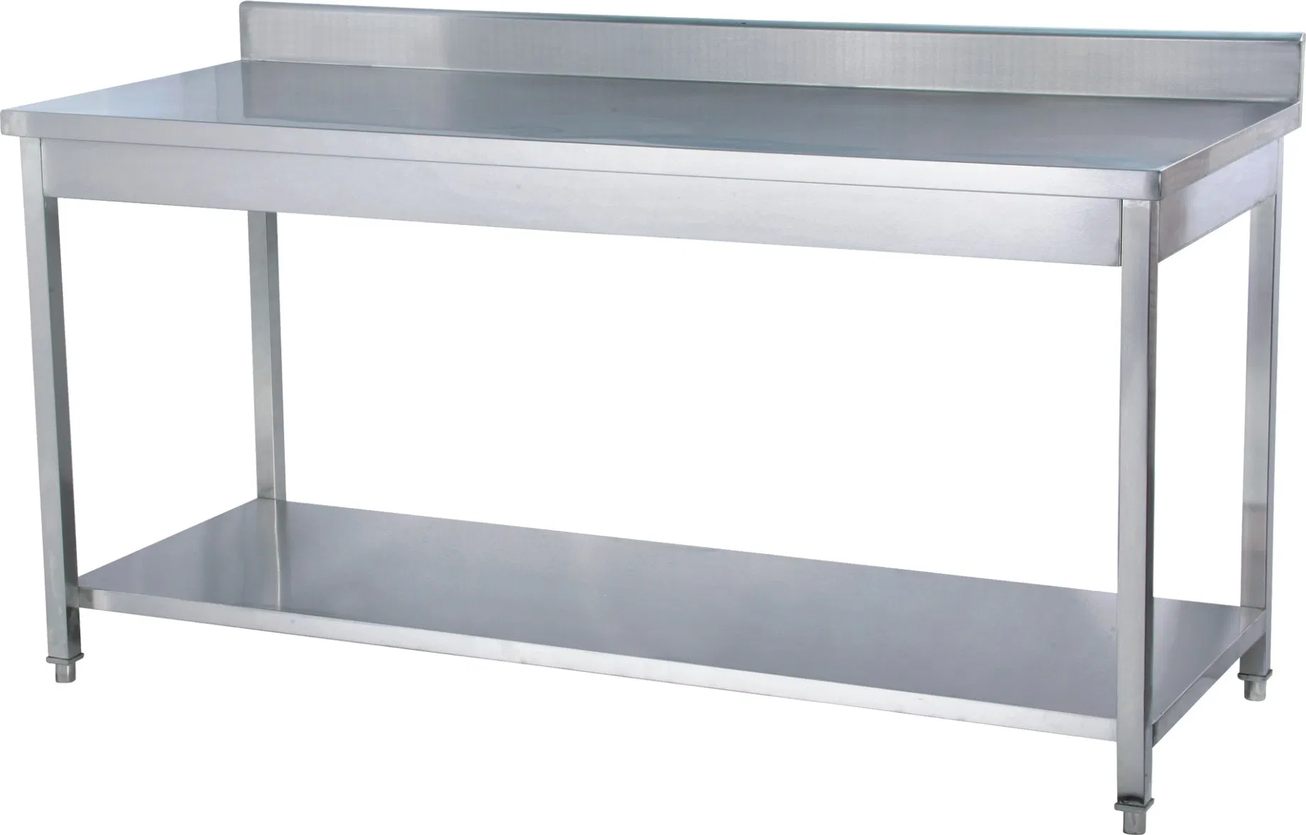 Stainless Steel Work Table with Undershelf Without Backsplash 600mm Width Lh800X850