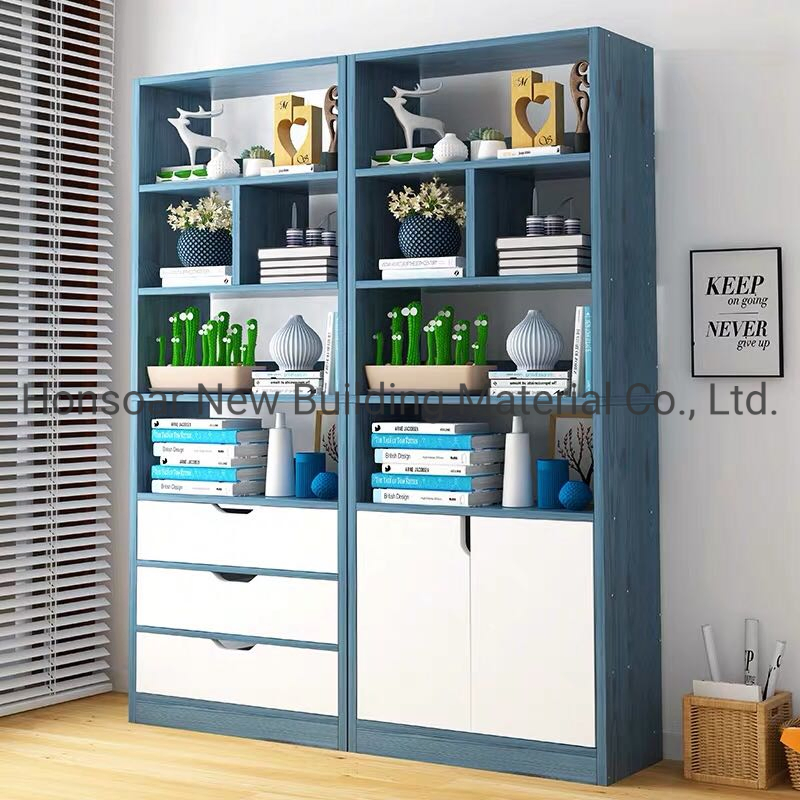 Modern and Esay Assemble Library Book Shelf Bookcase 16mm Panel