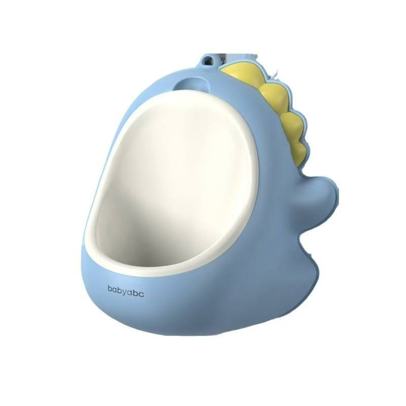Toddlers Boys Urinal Plastic Standing Toilet Wall-Mounted Cartoon Pattern Connectable Drainage Pipe No Need Empty