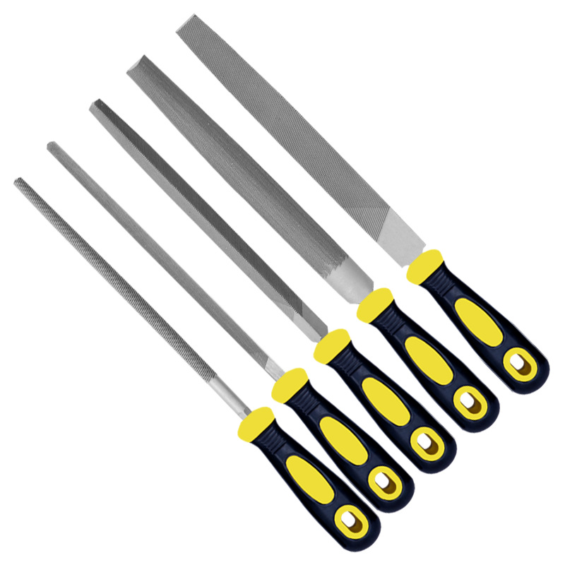 Wholesale Premium Gradet11 Long-Lasting Teeth Flat Cut File Non-Slip Rubber Covered Handles