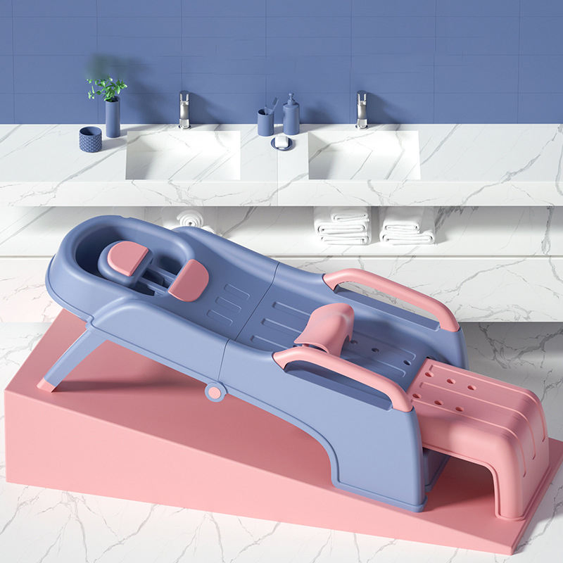 Colorful New Arrival Folding Baby Shampoo Chair Kids Hair Washing Chair