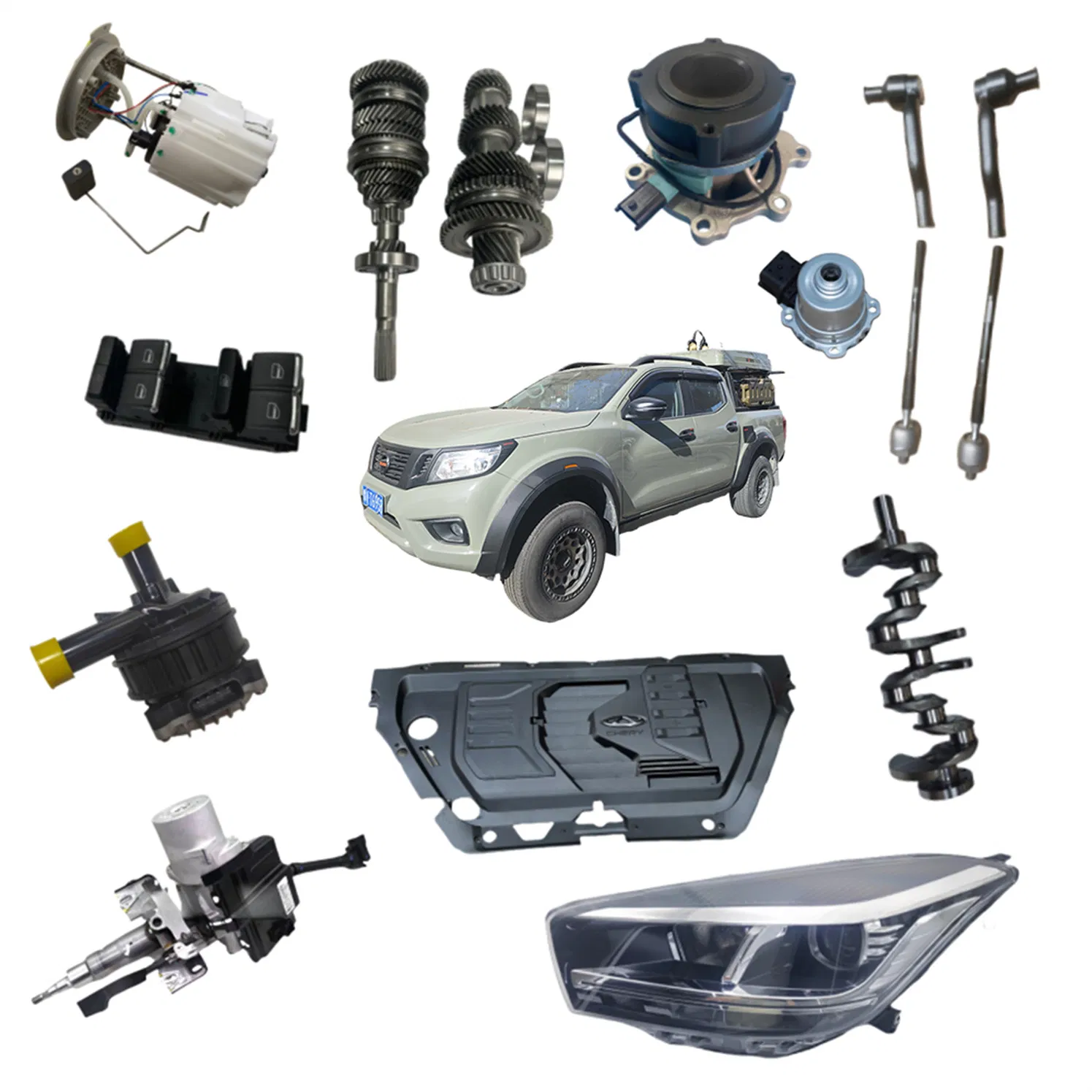 Полный комплект обвеса для Nissan Navara