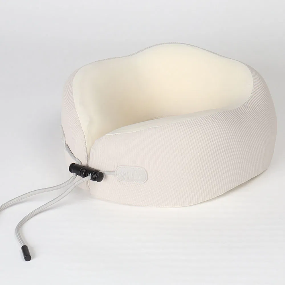 Portable Memory Foam Travel Office Airplane High-Speed Railway Sleeping Protect Neck Cervical Vertebra U-Shaped Pillow