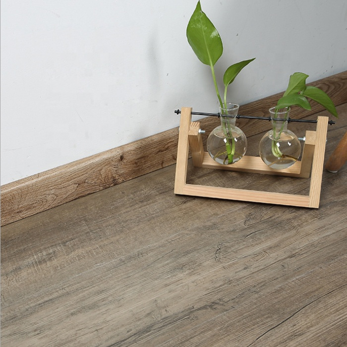 Cheap Modern Design Quick Install Waterproof Plastic PVC Baseboard Molding for Decorative