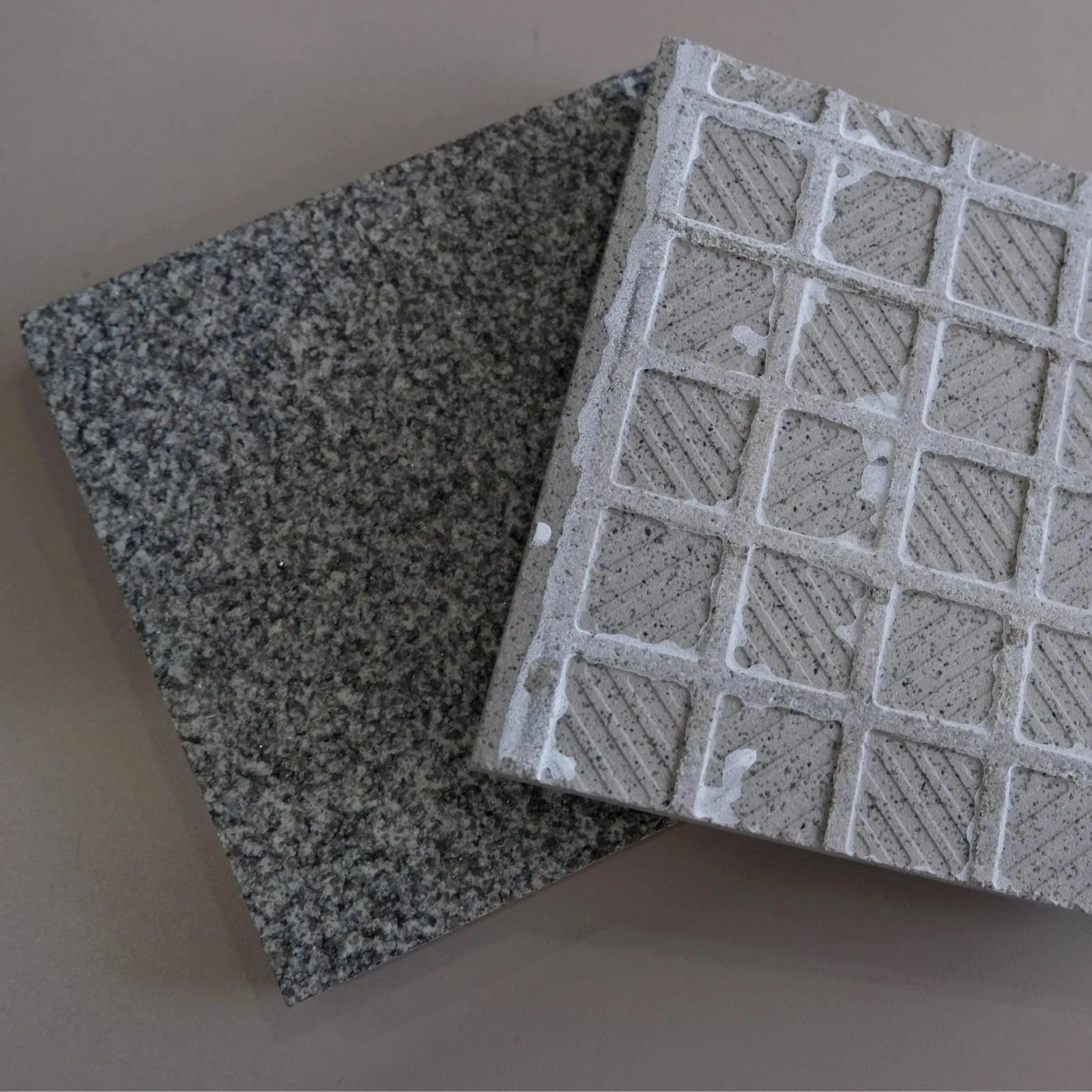 Low Key Elegant Non Toxic Odorless Environmentally Friendly Speckled Glazed Sesame Grey Granite Floor Tiles