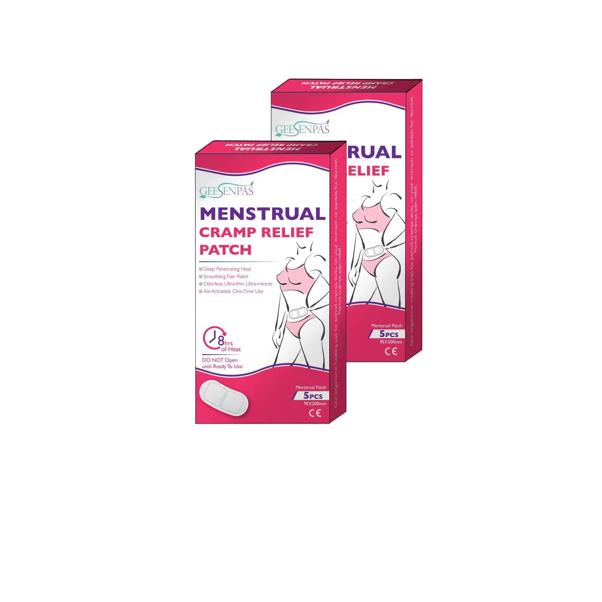 Hot Sell Relieve Uterine Pain Menstrual Cramp Relief Patch