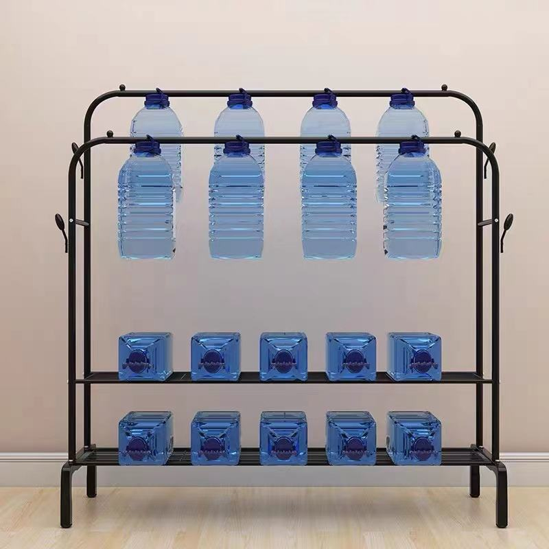 Multifunctional Free Standing Hat Jacket Umbrella Coat Metal Clothes Hanger Stand