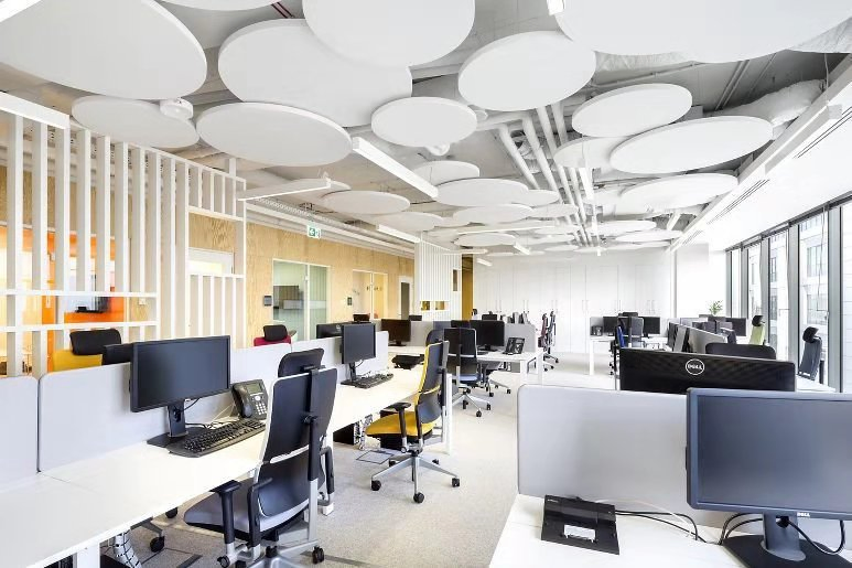 2020 Interior Decoration 120000*1200mm Metal Fiberglass Ceiling Design