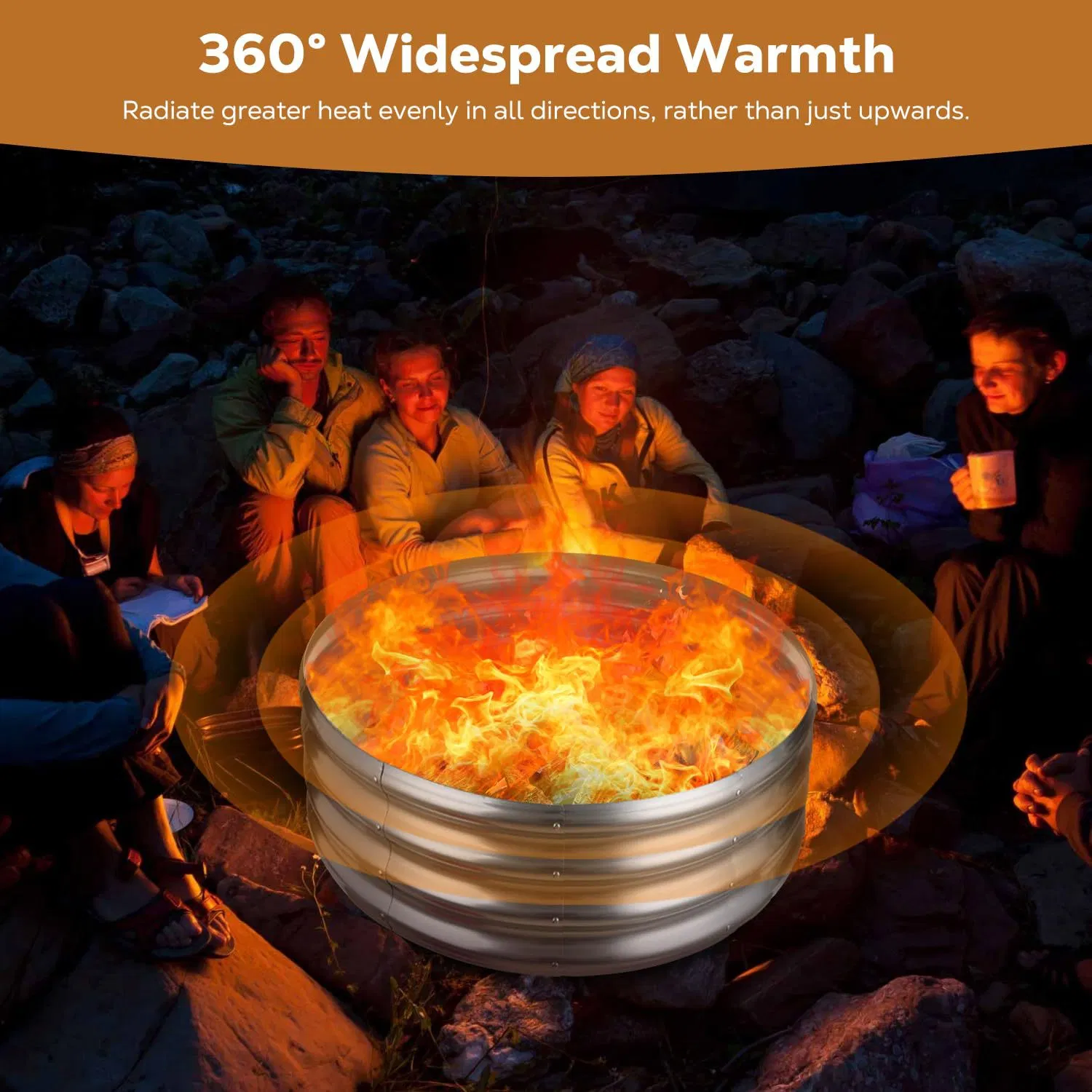 Premium Garden Wood Stove for Outdoor Cooking and Heating