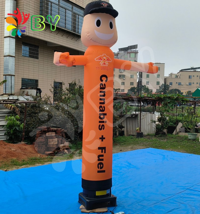 Hot Sale Custom Advertising Tube Man Outdoor Sports Giant Clown Advertising Inflatable Sky Air Dancer