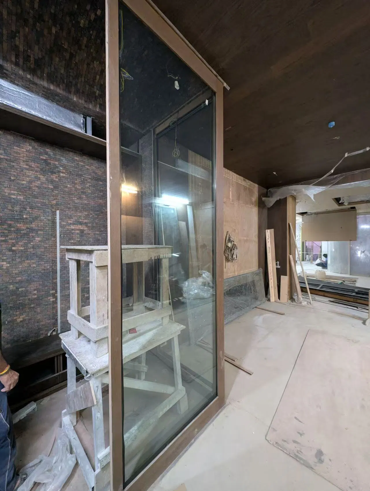 Low E +Heated Glass for Wine Cabinet