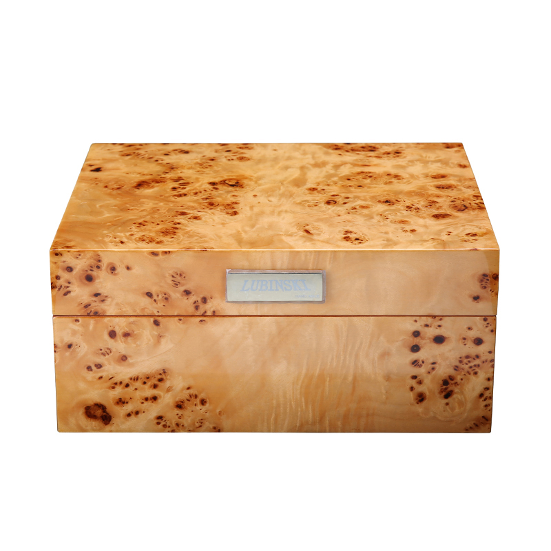 Customed Small Gift Box Classic Retro Humidor Accessories Handmade Wooden Cigar Box