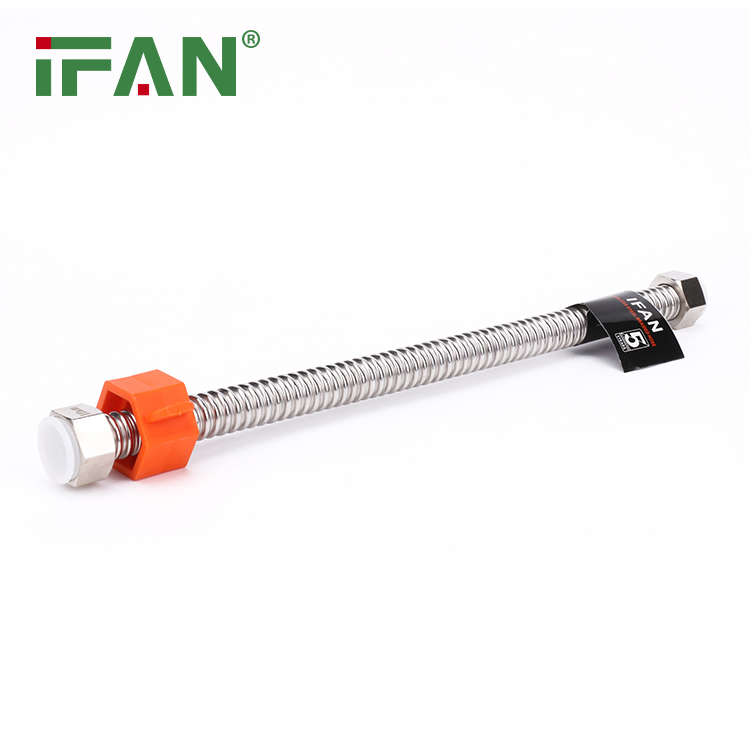 Ifan Chrome Stainless Steel Shower Flexible Hose Pipe for Hand Shower