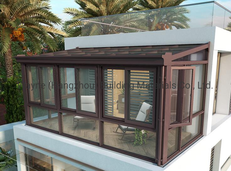 New Design Good Price DIY Thermal Break Sunroom with Good Thermal Insulation From China Factory for Apartment Villa House