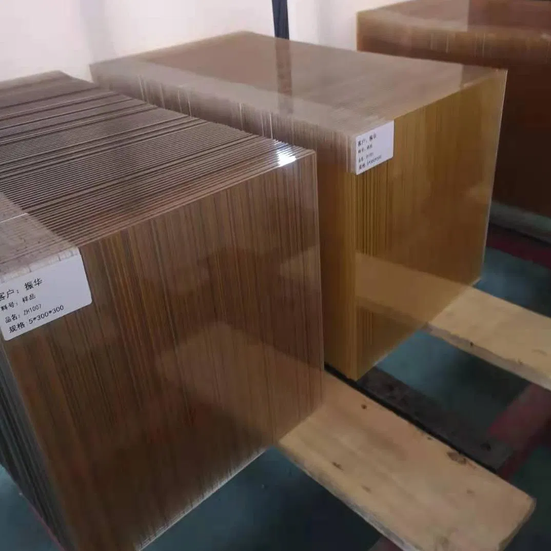 Custom Colorful Silk Screen Printed Glass High Translucency for Cabinet Doors Kitchen