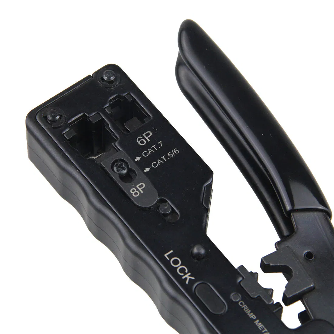 RJ45 Crimper Cat7 Crimping Tool for Pass Through