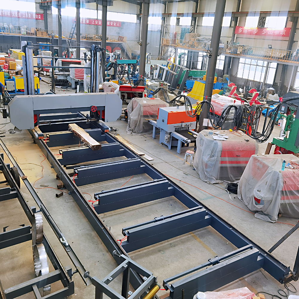 Ленточная пила горизонтальная 45 кВт мощная