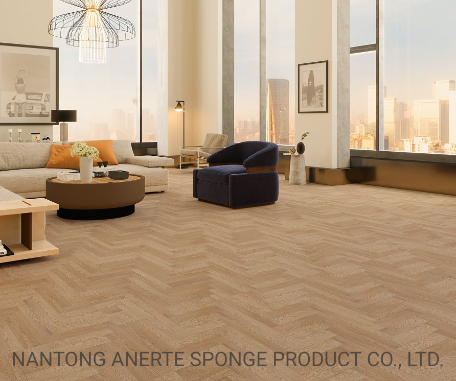 Timber Hybrid Hardwood Floor with Rigid Core and Padding