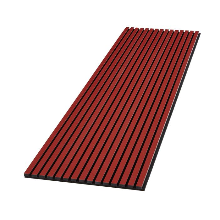 Interior Decorative Designs Wooden Slats Sound Absorbing Wall Tile 3D Slat Wood Wall Panel