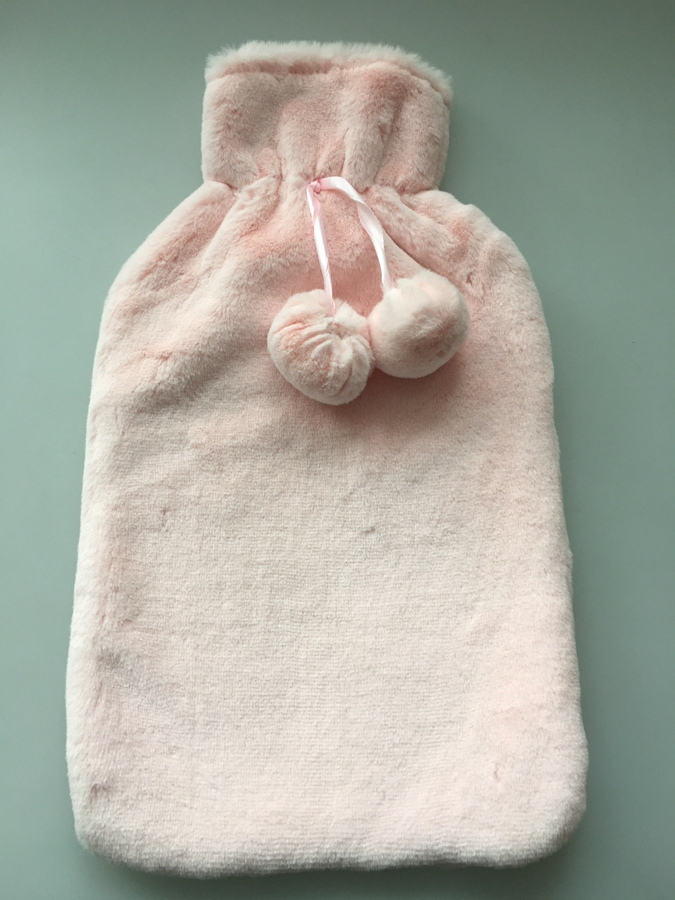 Soft Plush Cover and BS 1970: 2012 Quality Rubber Hot Water Bottle