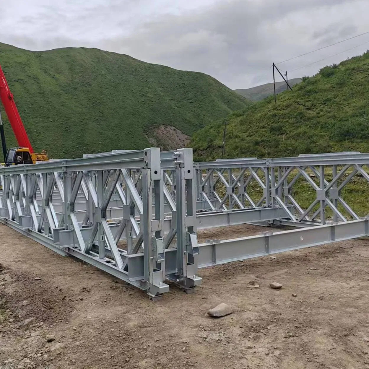 Prefabricated Highway Steel Bridge China