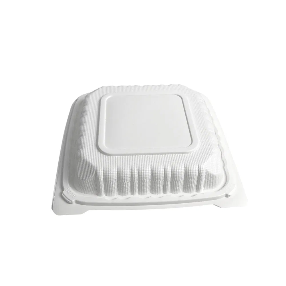 Microwave PP Food Safe Take Away Packaging Disposable Plastic Clamshell Container Food Packaging