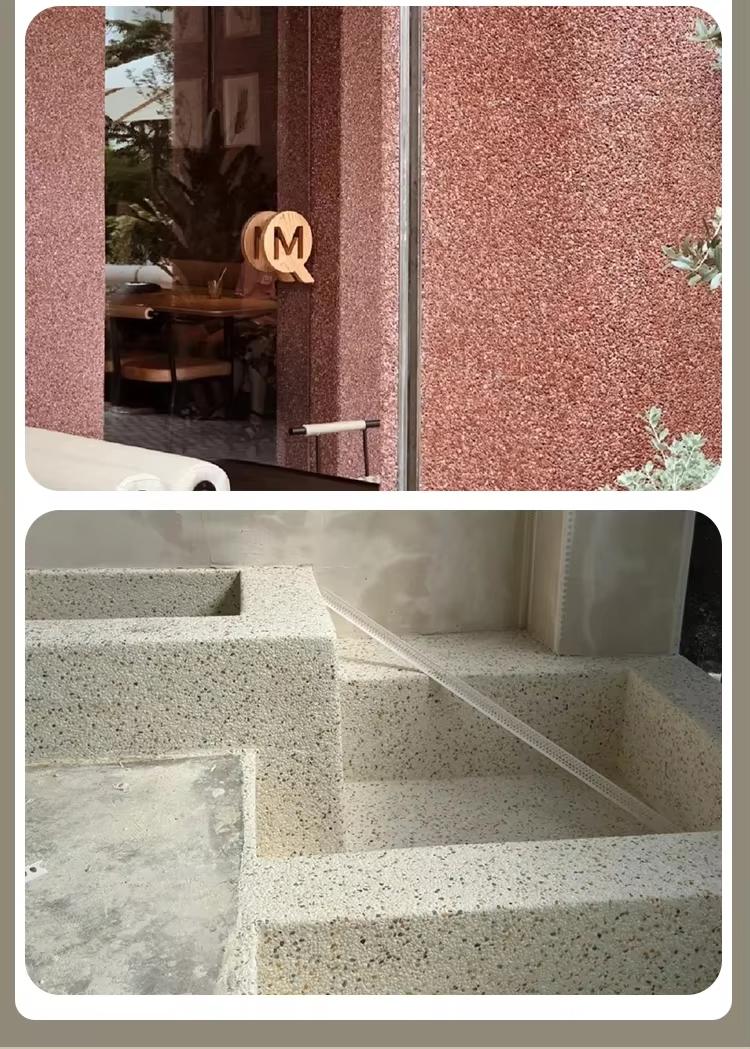 Luxurious Stone Carpet Flooring Resin Washed Stone