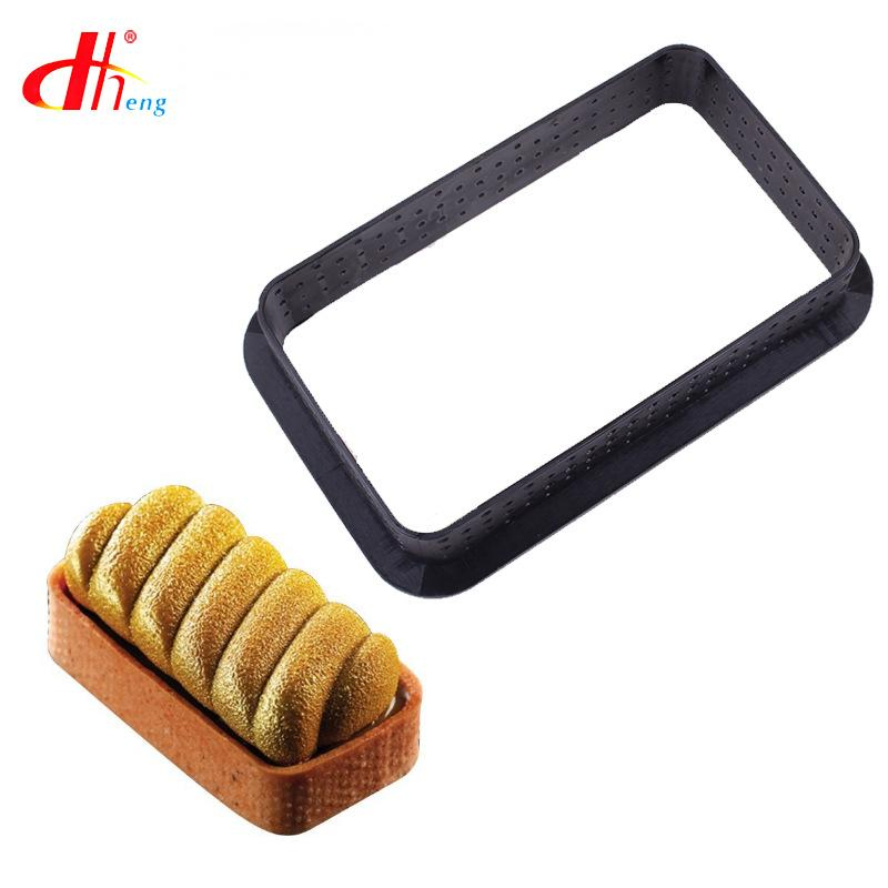 Cutter Perforated Circle Bakeware Cake DIY Dessert Mousse Tart Ring