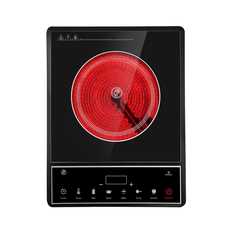 High-Efficiency 2000W Infrared Cooker for Kitchen Quick Meal Prep Electric Cooker