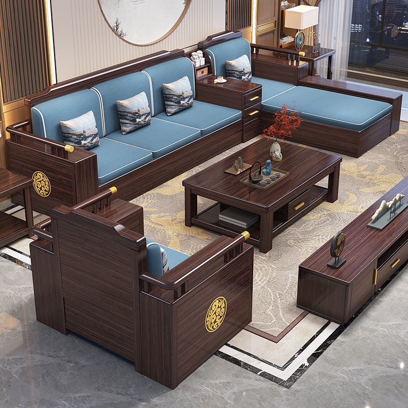 Мебель для гостиной массив сандала китайский стиль диван столик