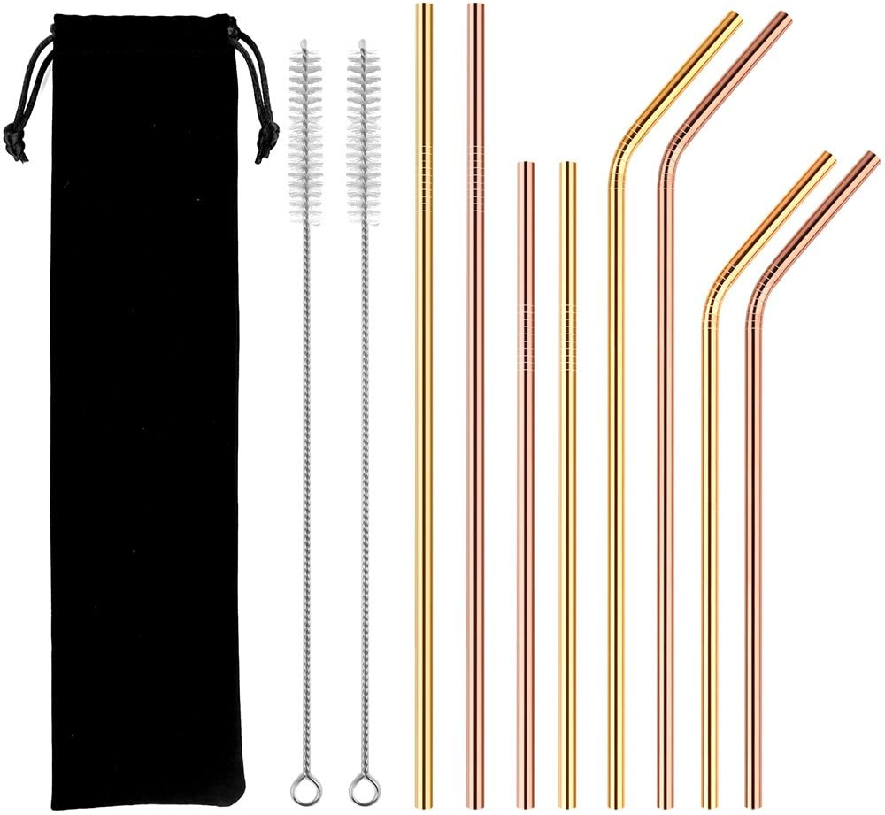 Personalized Logo and Size Metal Straw for Stumbras Zaranoff Blue Ice Putinka