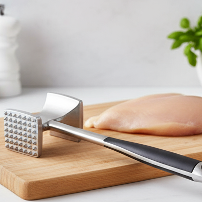 Premium Meat Hamer & Tenderizer for Indoor and Outdoor Cooking Needs