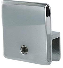 Chrome Beveled Style Frameless Shower Door Stop
