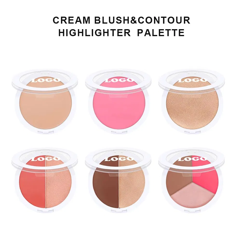 Full Coverage Cream Contour Palette Vegan Makeup Waterproof Matte Smooth Contour Concealer