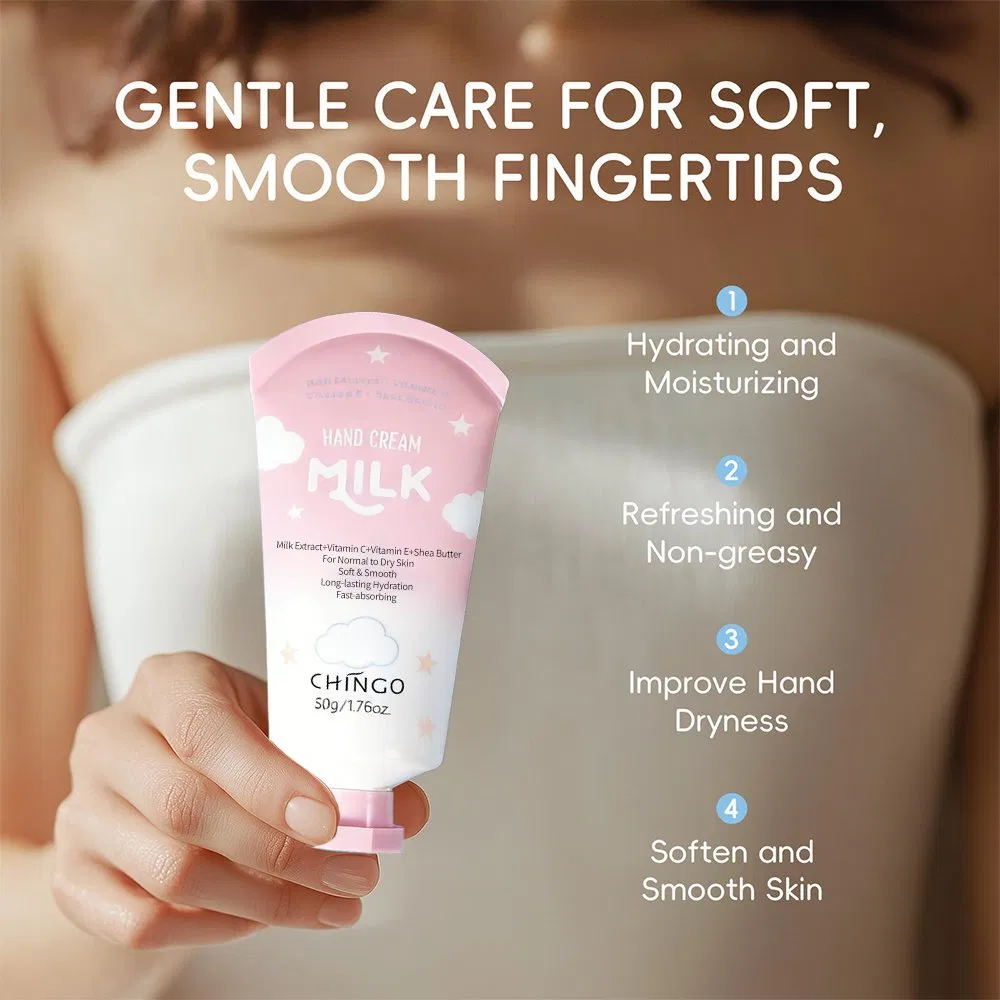 Hydrating Milk Hand Care Cream Nourishing Anti-Crack Smoothing Moisturizing Skin