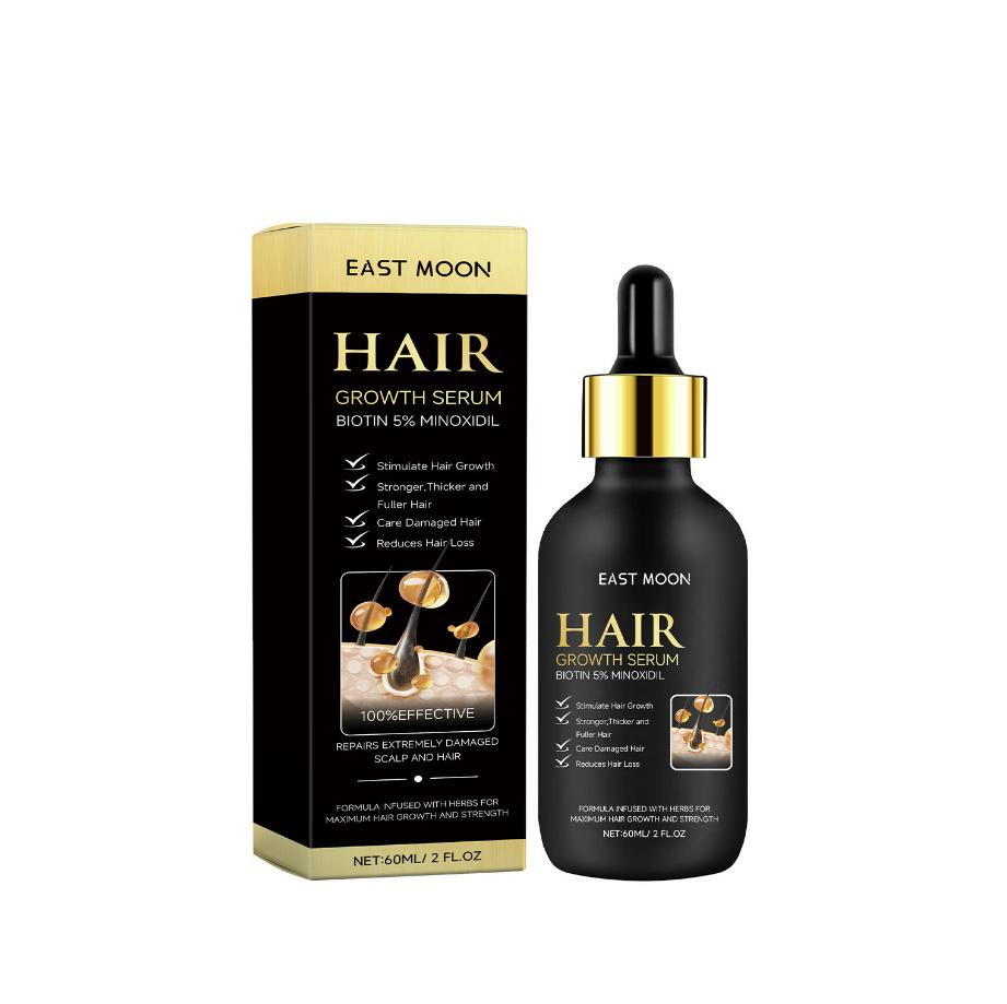 Online Wholesale and Retail Beard Hair Scalp Care Treatment Organic Biotin Regrowth Oil Serum Growing Hair Beard Growth Serum for Men